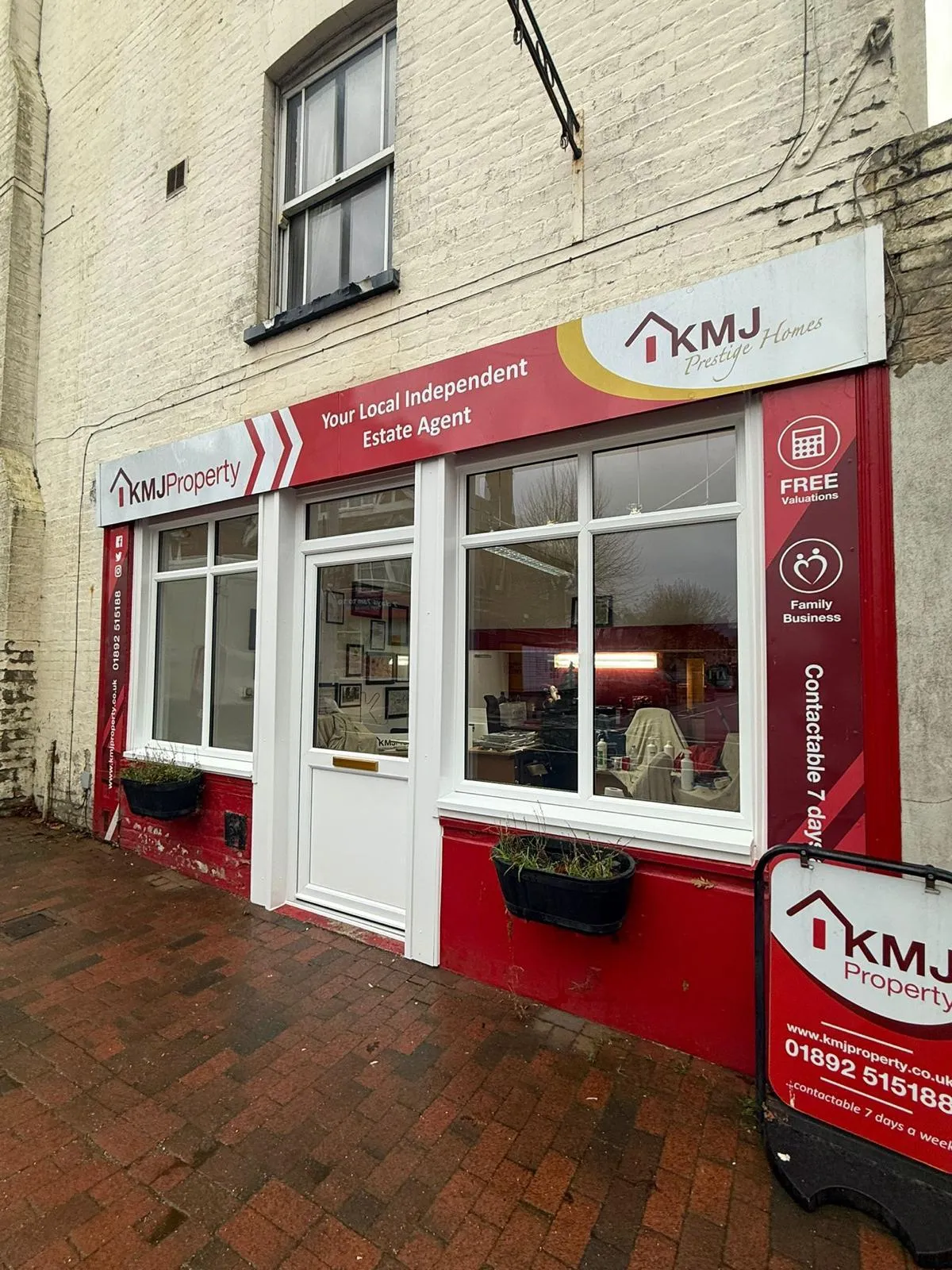 Shopfront glazing installed on a commercial property